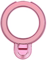 Stojak na telefon CIRCLE - naklejany - różowy