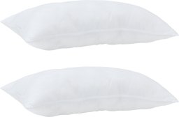 vidaXL Poduszki 2 pcs Biały 40 x 80 cm