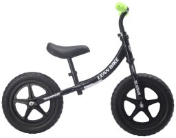 Rower Biegowy SPRINTO Rowerek Do Odpychania Czarny LEAN Trike