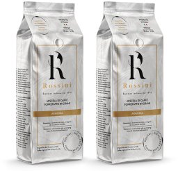 Kawa włoska ziarnista 2x 1kg Rossini Armonia