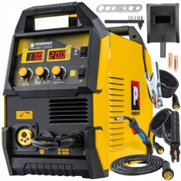 SPAWARKA INWERTEROWA MIGOMAT MIG MAG MMA TIG LIFT 200A IGBT PÓŁAUTOMAT