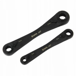 SATA ZESTAW 2 KLUCZY X6 Z GRZECHOTKĄ DWUSTRONNĄ 8 w 1