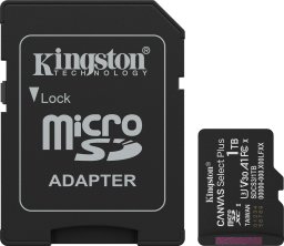 Kingston Technology Canvas Select Plus Gen3 1 TB MicroSDXC UHS-I Klasa 10