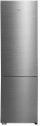 Midea Refrigerator | MDRB600MME46 | Energy efficiency class E | Free standing | Combi | Height 201 cm | No Frost system | Fridge net capacity 313 L | Freezer net capacity 130 L | Display | 35 dB | Stainless steel