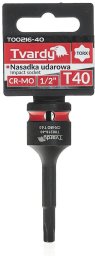 Nasadka udarowa TORX 1/2" T40 CR-MO (10/100)