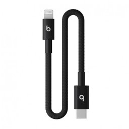 Kabel USB Apple USB-C - Lightning 0.2 m Czarny (MEQM4EE/A)