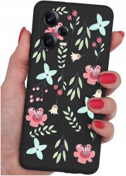 ETUI do Xiaomi Redmi Note 12 5G |Poco X5 5G | WZORY | SILIKONOWE MATT SZKŁO