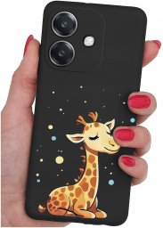 Etui do Oppo A40 | A40M | WZORY | SILIKONOWE MATT SZKŁO 9H