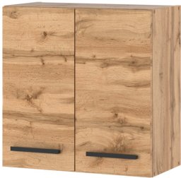 Hurtownia-Mebli szafka kuchenna wisząca z uchwytami duża modułowa 60cm blande dąb wotan