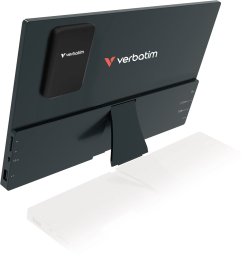 Monitor przenośny dotykowy Verbatim      LIGHT 14" FHD z powerbankiem 5000mAh czarny 32088