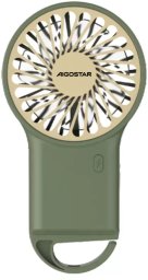 Ręczny wentylator 3,2 cala zasilany akumulatorowo z karabińczykiem