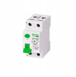 Wyłącznik różnicowoprądowy 6kA 2P 25A 30mA typ: AC GACIA PR8NM 2P 25A 30MA AC