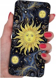 Etui do Samsung A22 5G WZORY |SILIKONOWE MATT CASE + SZKŁO 9H