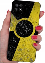 Etui do Samsung A22 5G WZORY |SILIKONOWE MATT CASE + SZKŁO 9H