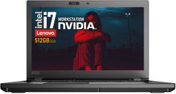 Laptop poleasingowy Lenovo Thinkpad P52 i7-8750H 16GB 512GB FullHD IPS Quadro P1000 W11 Pro
