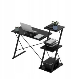 Biurko Mark Adler Leader 3.5 Czarne 116 cm x 50 cm