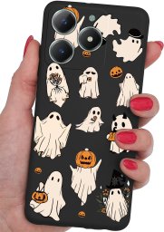 Etui do Realme C61 | C63 WZORY |SILIKONOWE MATT CASE + SZKŁO 9H