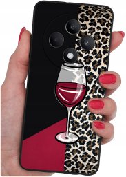 Etui do Oppo Reno 12 F 5G | 12 FS 5G WZORY |SILIKONOWE MATT CASE + SZKŁO 9H