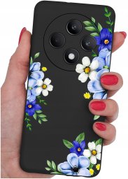 Etui do Oppo Reno 12 F 5G | 12 FS 5G WZORY |SILIKONOWE MATT CASE + SZKŁO 9H