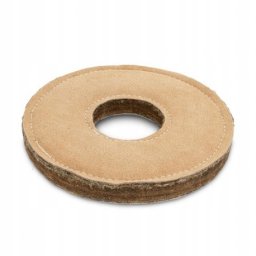 Zabawka, dla psa, ko�o, sk�rzane, 17,5cm x 20mm