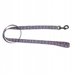 Smycz dla psa ta�ma Etno Mandala, 16mm/120cm