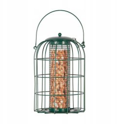 Karmnik dla ptak�w, metalowy, podwieszany 17,5x27 cm