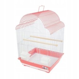 Klatka dla ptak�w, ciemnor�owa,  wym. 40.6 x 36 x 58cm