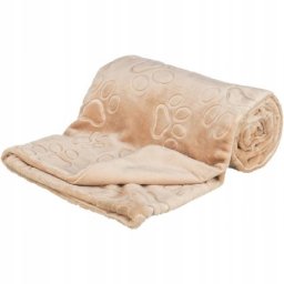 Pets Collection Barry, koc, dla psa/kota, mi�kki plusz, be�owy 70 � 50 cm