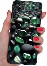 Etui do Samsung Galaxy A33 5G WZORY |SILIKONOWE MATT CASE + SZKŁO 9H