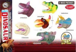 Merk-Pol Pacynka głowa dinozaura z miękkiej gumy MIX