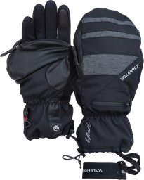 Vallerret Skadi Zipper Mitt LRS: Black XL