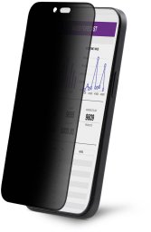 PRIVACY SCREEN IPHONE 16 PRO - TEMPERED GLASS PROTECTOR/FILTE