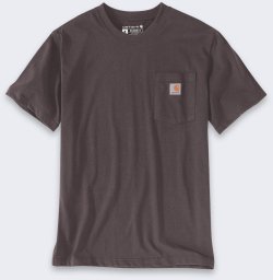 Koszulka Carhartt Dearborn Relax Pocket Dark Sepia