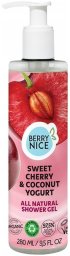 Berry Nice Żel pod prysznic sweet cherry & coconut yogurt 280ml
