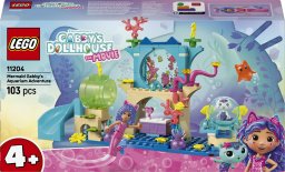 LEGO Koci Domek Gabi Podwodna przygoda syrenki Gabi (11204)