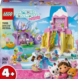 LEGO Koci Domek Gabi Łakociowa Góra i Kiciowy Ogródek (11205)