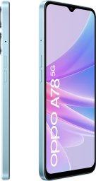 OPPO A78 5G 16,7 cm (6.56") Dual SIM Android 13 USB Type-C 128 GB 5000 mAh Niebieski