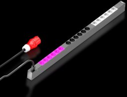 Rittal 7979.133, Basic, 0U, Three-phase, Vertical, Aluminium, Plastic, Black, Silver