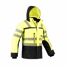 LAGARTO - KURTKA OCIEPLANA PROCERA wodoodporny materiał OXFORD wysoki kołnierz odpinany ocieplany kaptur pikowana poliestrowa podszewka zamek błyskawiczny z listwą 2XL