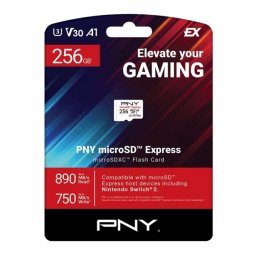 pny Karta pamięci microSD Express 256GB P-SDU256P31880EXP-GE