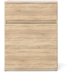 Komoda drewniana z szufladą 60cm nowoczesna do sypialni salonu dąb sonoma