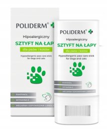 JM SANTE POLIDERM HIPOALERGICZNY SZTYFT NA ŁAPY 14,5g
