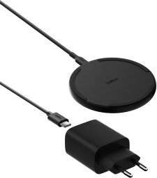 Belkin BOOST Charge Ladepad 15W USB-C mit Netzt.schw. WIA012kqBK