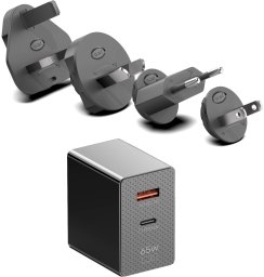 BTI GAN 65W WALLMOUNT ADAPTER