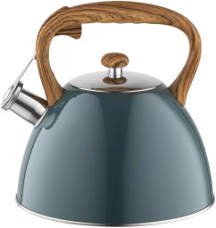 Czajnik nierdzewny Frank 2,5 l, ciemnozielony