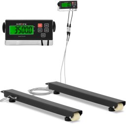 Waga belkowa płozowa paletowa LCD 3500 / 0.5 kg 100 x 10 cm Waga belkowa płozowa paletowa LCD 3500 / 0.5 kg 100 x 10 cm