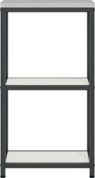 vidaXL Półka do przechowywania w kuchni Biały 60 x 50 x 92 cm Stal