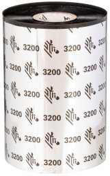 Taśma termotr. 60mm/450mb woskowo-żywiczna, kolor czarny, Premium, nawój zewnętrzny, tuleja 1''