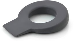 DOOR-STOPPER LOCK ANTHRAZITE