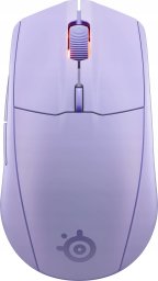 SteelSeries Pelė žaidimams | Rival 3 Gen 2 | Wireless | 2.4GHz, Bluetooth | Lavender